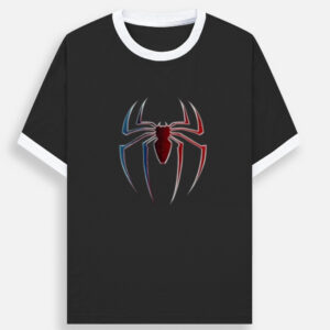 Unisex Ringer T-Shirt : Spider
